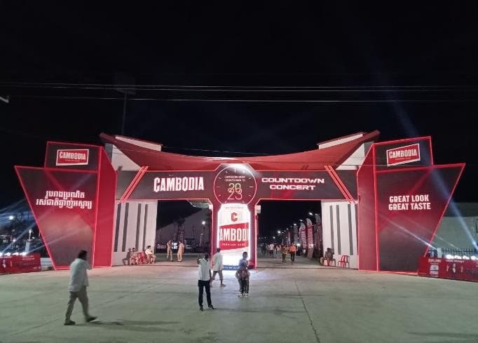 Cambodia Beer Countdown Concert by VIP Decor, photo 2