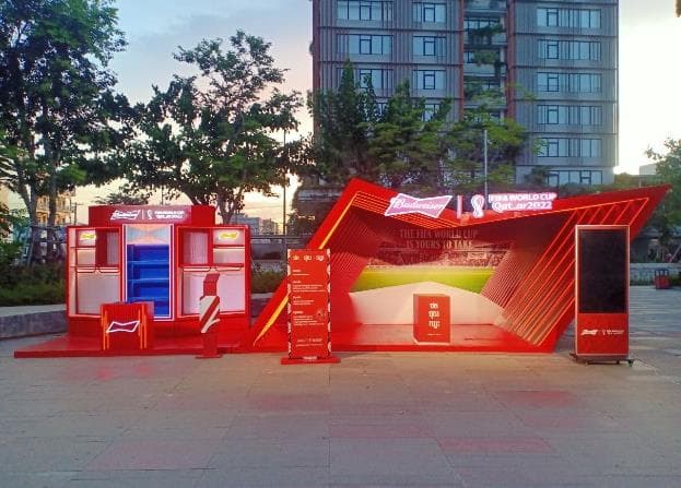 Budweiser FIFA World Cup 2022 by VIP Decor, photo 1